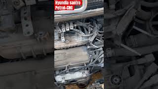 Hyundia new Santro petrol  CNG tinkuautomobiles automobile automechanic car service cngcars [upl. by Savitt]