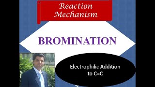 Bromination of alkenes with subtitles  Electrophilic addition to alkenes  Reaction Mechanism [upl. by Navac]