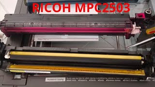 Cambio de revelador Ricoh MPC 2503 [upl. by Brouwer295]