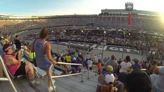 USMC Silent Drill Team at Bristol Motor Speedway 82314 [upl. by Relly]