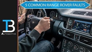 5 Common Faults on a Used Range Rover L322 Model [upl. by Dottie]