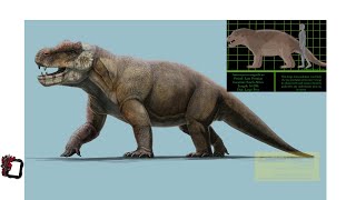 Anteosaurus Comparison King of the Permian [upl. by Annette328]