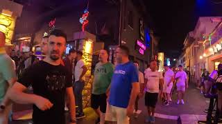 Marmaris Bar Street Walkthrough 16July2023 [upl. by Ynnus753]