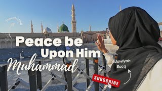 Umrah Vlog  Peace Upon Him Muhammad  Islamic Meditation Song NO COPYRIGHT [upl. by Llovera]