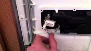 Dishwasher Soap Cup Dispenser Replacement Dishwasher Repair [upl. by Schreck]