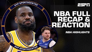 WILD DAY IN THE NBA 🔥 Wolves take sole No 1 LeBron vs Rockets amp MORE  SC with SVP [upl. by Arannahs]