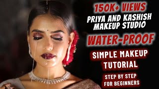 Waterproof Makeup Tutorial  using only concealer  MAKEUP TUTORIAL 4 BEGINNER pkmakeupstudio​ [upl. by Edobalo]