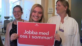 Sommarjobba som medicinsk sekreterare [upl. by Vinn]