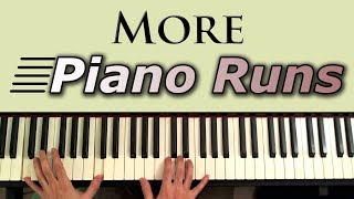 Learn to play MORE Piano Runs and Fills [upl. by Nelak301]