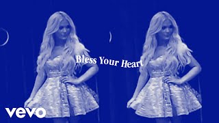 Megan Moroney  Bless Your Heart Official Lyric Video [upl. by Fonville65]