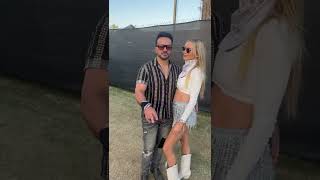 Luis Fonsi y Águeda López en Coachella 2022 [upl. by Hsepid]