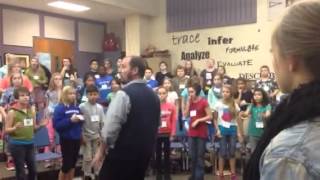 McNary Honor Choir warm ups [upl. by Pooi]