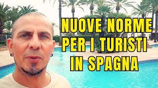 Nuove norme per i turisti in Spagna [upl. by Aisan]