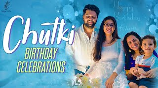 Lasya Talks  Chutki Birthday Celebrations  Family Time  surprise  MrMajnuOfficial LasyaTalks [upl. by Godden529]