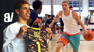 LaMelo Balls FIRST JBA Practice  Contract Signing amp Jersey Reveal  JBA Signing Day REUPLOAD [upl. by Ahders]