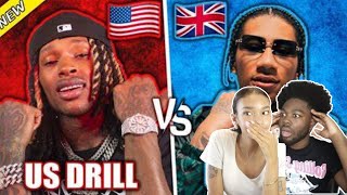 UK DRILL VS US DRILL 2022 REACTION [upl. by Essam86]