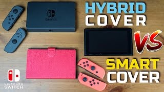 Hybrid Cover VS Smart Cover  Nintendo Switch Case Review [upl. by Hak213]