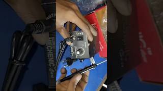 Micro Soldering Iron Station  smd iron unboxing  Electronics Verma  shorts [upl. by Icnarf811]