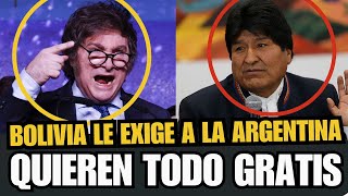 💥BOLIVIA LE EXIGE A LA ARGENTINA QUE VUELVA ATENDER DE MANERA quotGRATUITAquot A LOS CIUDADANOS BOLIVIANOS [upl. by Asiralc764]