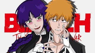 RIP Ichigo and Shunsui Bleach TYBW Part 1 bleach tybw ichigo anime quincy fananimation [upl. by Gladdy]