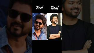 Master movie reel and real all image 📛  ytshorts ytstudieo master Vijay thalapathy Vijay [upl. by Quintessa]