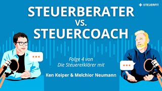 Steuercoach vs Steuerberater Wer kann was  Steuerfrei Podcast [upl. by Htenek]