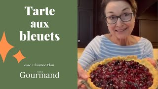 RECETTE DE TARTE AUX BLEUETS lunique [upl. by Bearnard]