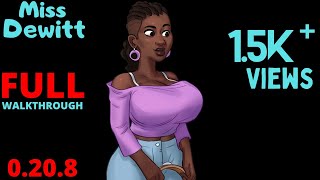 Summertime Saga Miss Dewitt quest 0208  Full walkthrough  Gamerloop [upl. by Ettenawtna]