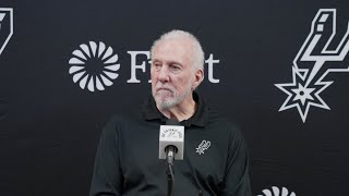 202324 San Antonio Spurs Season  Gregg Popovich PostGame Interview 12132023 [upl. by Solahcin]