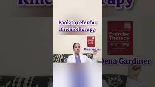 Recommended book for Physiotherapy Kinesiotherapy bptexerciaetherapymedico [upl. by Zetrac]