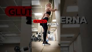 Rutina de glúteo y pierna 🍑 🦵 Todo lo haces por 4️⃣ series shorts erikabotero [upl. by Adrahc]