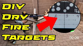 DIY Scaled Dry Fire Targets [upl. by Ynnor545]