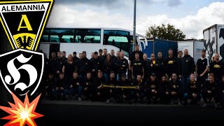 AachenUltras mit XXLStatement wegen SzeneKonflikt mit Karlsbande [upl. by Nirrak256]