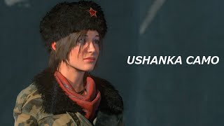 USHANKA CAMO DLC OUTFIT GAMEPLAY Cold Darkness Awakened  Rise of the Tomb Raider [upl. by Philippine]