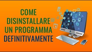 Come disinstallare un programma in maniera definitiva  HiBi Unistaller [upl. by Larkin928]