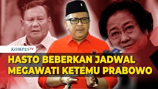 FULL Kata Hasto soal Kans PDIP Gabung Pemerintahan Prabowo hingga Jadwal Pertemuan dengan Megawati [upl. by Wittenburg]