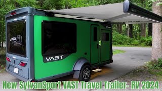 SylvanSports New Camping Trailer Has a Kitchen  New SylvanSport VAST Travel Trailer RV 2024 [upl. by Diver]