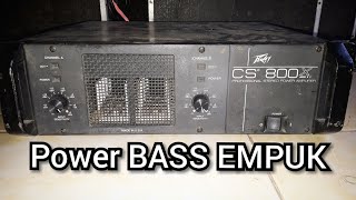 Bongkar Power Peavey cs800 [upl. by Ehcadroj501]