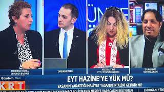 KADEMELİ EMEKLİLİK GELECEKMİ EMADDER BAŞKANI MİHRİBAN UĞURLU VE İSA KARAKAŞ KRT TV DE DEĞERLENDİRDİ [upl. by Fabriane]