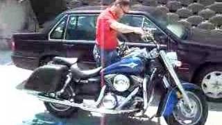 Kawasaki Vulcan 1600 Classic with Vance and Hines Pro Pipe [upl. by Oned]