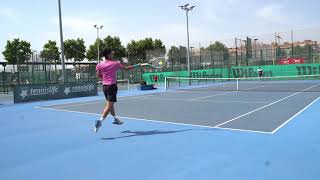 Daniel Crowie  Bruguera Tennis Academy  Barcelona [upl. by Warton]