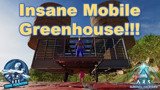 300 Mobile Greenhouse Build with a Platform Cart [upl. by Raclima]