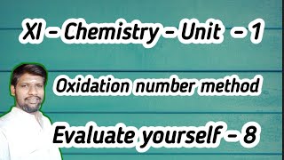 Evaluate yourself 8 Balancing the EquationExplanation in Tamil [upl. by Nnylrefinnej524]