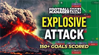 The EXPLOSIVE Attacking 4231 FM24 Tactic  Football Manager 2024 Best Tactics [upl. by Elnukeda40]