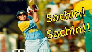 🇮🇳 RARE SachinTendulkars 93 4s7 6s4 vs South Africa 2000 SixesOutofStadium Young 🏏 [upl. by Anatnas]