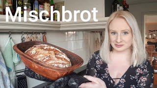 Vegan  Mischbrot  Das Beste Mischbrot Rezept mit Tipps und Tricks [upl. by Romain]