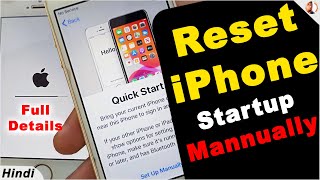 How To iphone reset  iphone reset kaise kare  How to factory Reset iphone 675SSEiphone setup [upl. by Enoj]