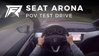 2017 Seat Arona 10 TSI 115HP  POV Test Drive no talking pure driving [upl. by Ahsienet642]