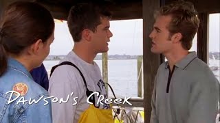 Dawsons Creek  Dawson And Pacey FIGHT Over Joey  Throw Back TV [upl. by Waverley]