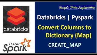 77 Databricks  Pyspark  Createmap Convert Dataframe Columns to Dictionary Map Type [upl. by Eibba523]